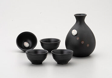 Set 5 of Sake set Rabbit - Koki Gifts and Homeware
