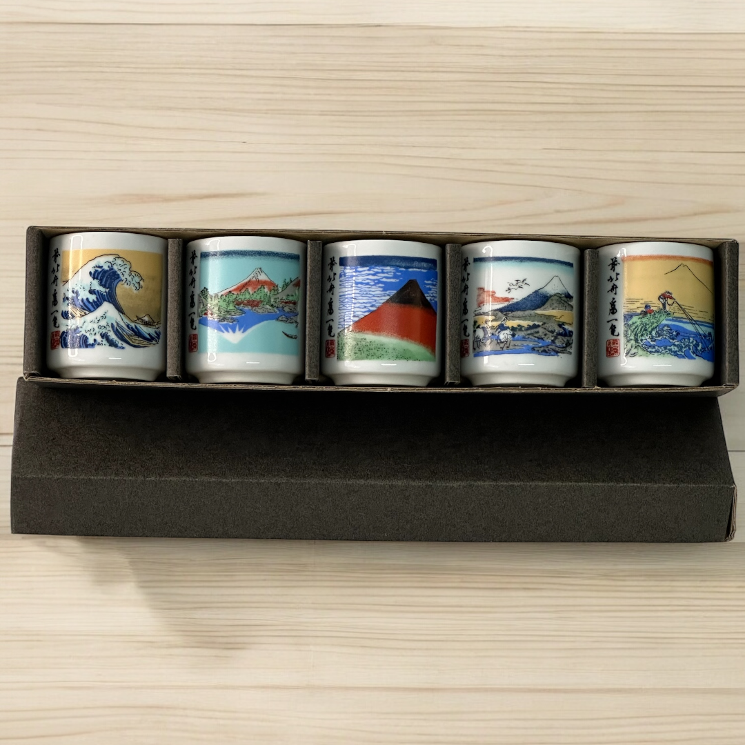 Tokaido Gulp Sake Cup Set - Koki Gifts and Homeware