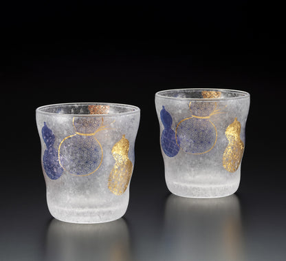 Premium HYOTAN Pair Rock Glass - Set of 2 - Koki Gifts and Homeware