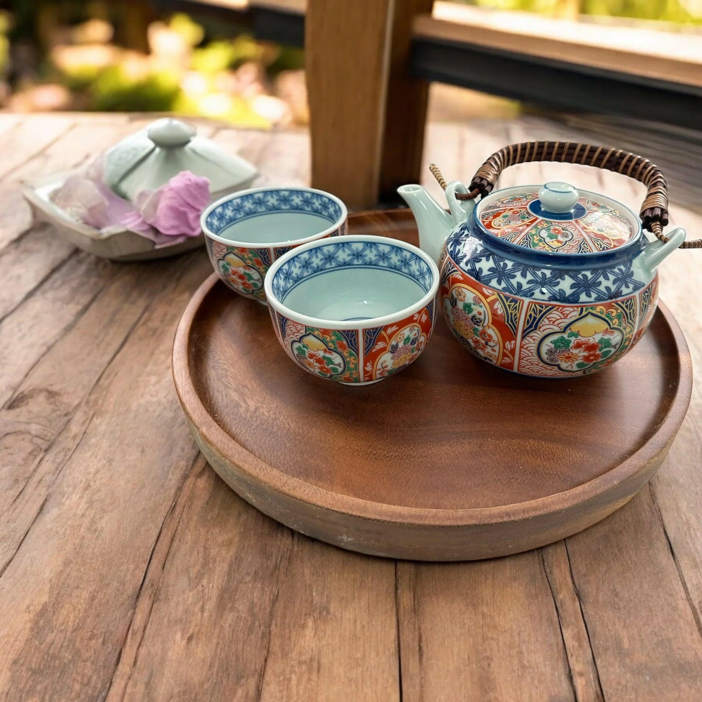 Set of 6 Japanese Tea pot set (Yau Tin Siu) - Koki Gifts and Homeware