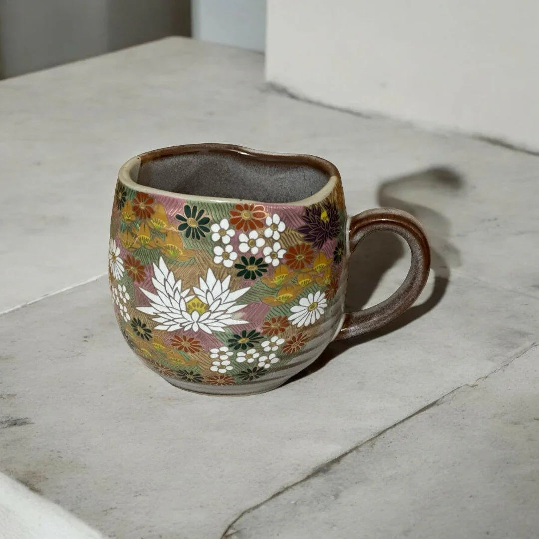 Kutani Japanese Handcraft Mug - Koki Gifts and Homeware