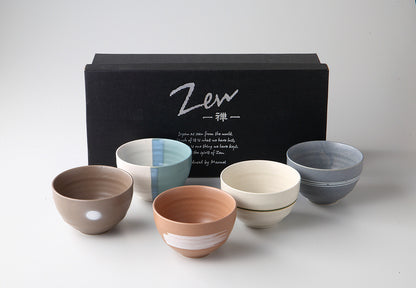Zen Japan Donburi Tea Cup Gift Pastel Colour - Koki Gifts and Homeware