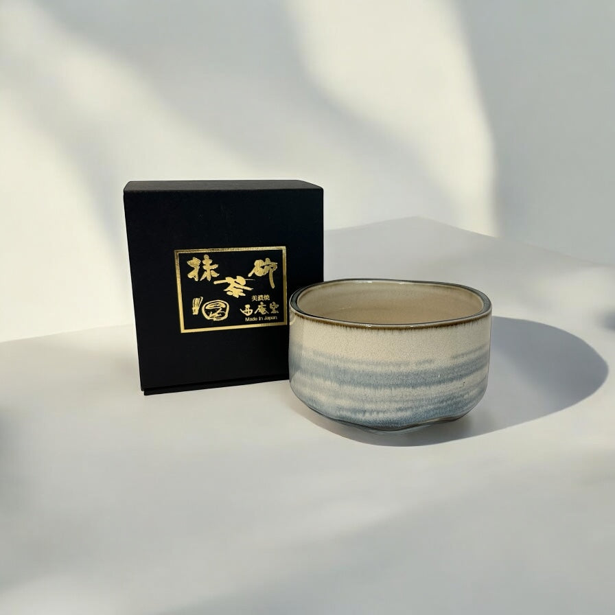 Mino ware Japanese Harugasumi Matcha Bowl - Koki Gifts and Homeware