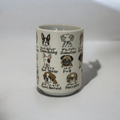 Minoware Sushi Yunomi Dog 280ml - Koki Gifts and Homeware