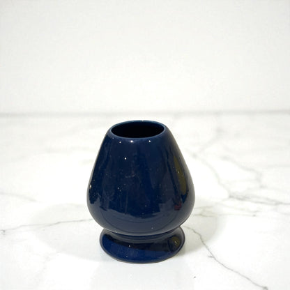 Ceramic Matcha Whisk Stand - Deep Navy Blue 茶筅立て - Koki Gifts and Homeware