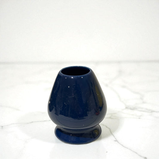 Ceramic Matcha Whisk Stand - Deep Navy Blue 茶筅立て - Koki Gifts and Homeware