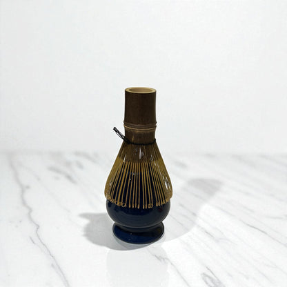 Ceramic Matcha Whisk Stand - Deep Navy Blue 茶筅立て - Koki Gifts and Homeware
