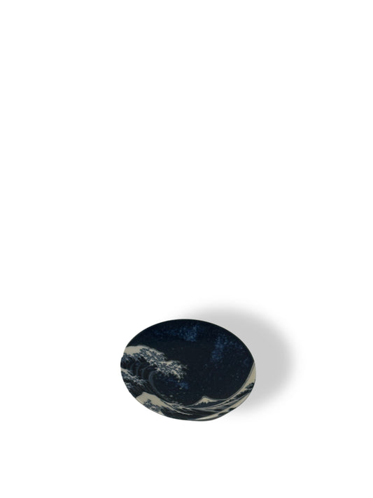 Hokusai “The Great Wave” Dish – Small (12 × 1.7 cm) - Koki Gifts and Homeware